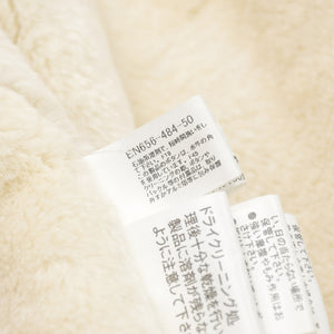 極美品 BURBERRY バーバリー キッズムートンジャケット BN656 日本製 ポリエステル アクリル ブラウン アイボリー 中古 4a006320