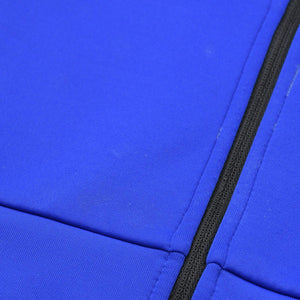 極美品 THE NORTH FACE ザノースフェイス トラックジャケットジャージ キッズ NTJ62011 コットン ブルー ブラック 中古 4a006321