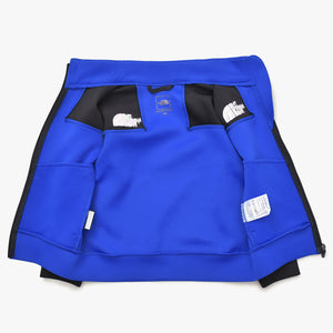 極美品 THE NORTH FACE ザノースフェイス トラックジャケットジャージ キッズ NTJ62011 コットン ブルー ブラック 中古 4a006321