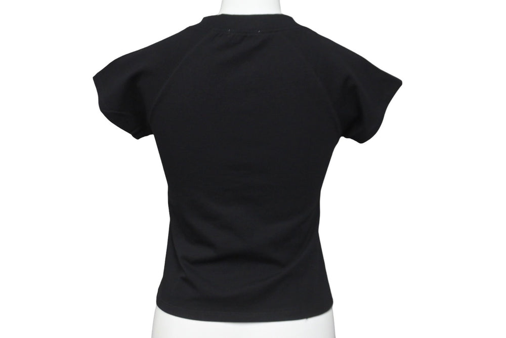 CASANOVA VINTAGE カサノバ ヴィンテージ CROPPED t-shirts ロゴ Tシャツ ブラック サイズ S 63221