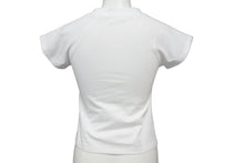Load image into Gallery viewer, CASANOVA VINTAGE カサノバ ヴィンテージ CROPPED t-shirts ロゴ Tシャツ ホワイト サイズ S 63331