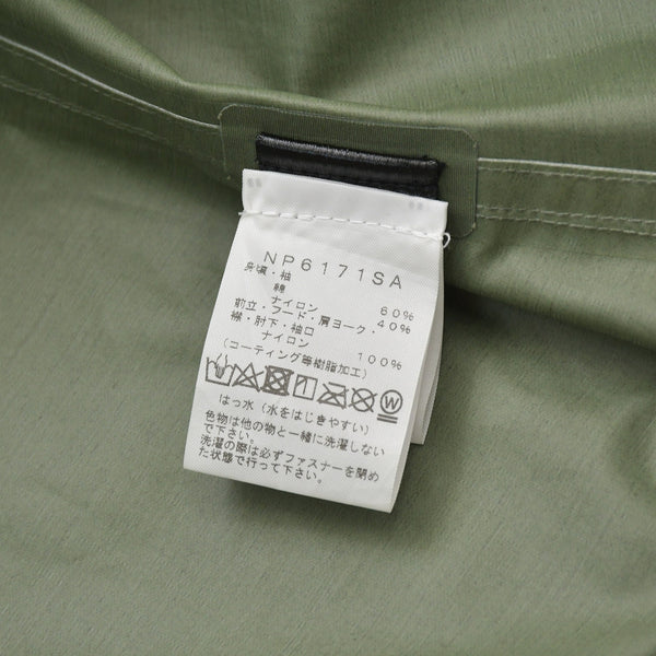 THE NORTH FACE × sacai ザノースフェイス サカイ 17AW ナイロン モッズ コート カーキ NP6171SA ロゴ サイズS 美品 中古 4a006334