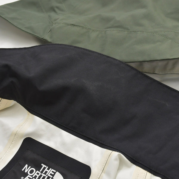 THE NORTH FACE × sacai ザノースフェイス サカイ 17AW ナイロン モッズ コート カーキ NP6171SA ロゴ サイズS 美品 中古 4a006334