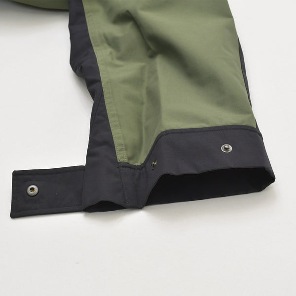 THE NORTH FACE × sacai ザノースフェイス サカイ 17AW ナイロン モッズ コート カーキ NP6171SA ロゴ サイズS 美品 中古 4a006334