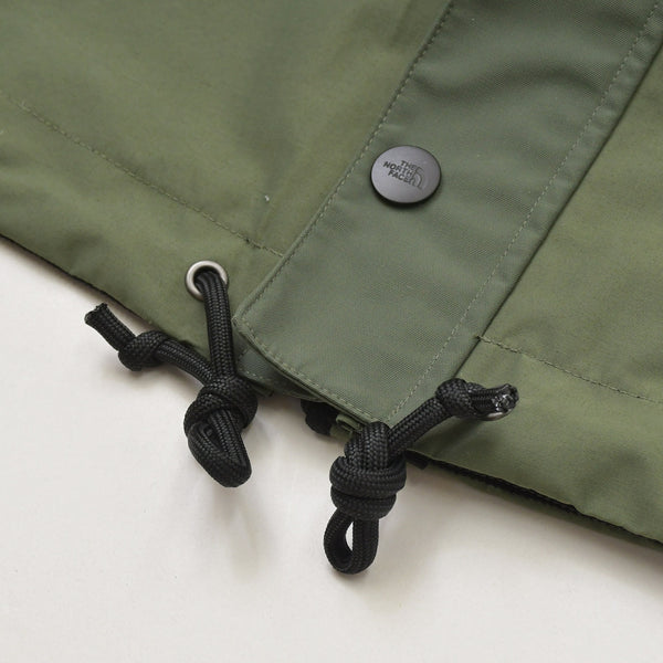 THE NORTH FACE × sacai ザノースフェイス サカイ 17AW ナイロン モッズ コート カーキ NP6171SA ロゴ サイズS 美品 中古 4a006334