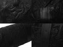画像をギャラリービューアに読み込む, 極美品 CHROME HEARTS クロムハーツ セメタリーパッチ ボストンバッグ タイニーダッフル レザー ブラック 中古 63454