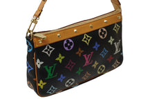 Load image into Gallery viewer, LOUIS VUITTON ルイヴィトン ポシェットアクセソワール アクセサリーポーチM92648 ノワール ブラック マルチカラー 美品 中古 63473