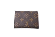 画像をギャラリービューアに読み込む, LOUIS VUITTON ルイヴィトン ラドロー カードケース M61927 モノグラムキャンバス ブラウン ゴールド金具 美品 中古 63479
