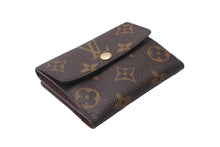 画像をギャラリービューアに読み込む, LOUIS VUITTON ルイヴィトン ラドロー カードケース M61927 モノグラムキャンバス ブラウン ゴールド金具 美品 中古 63479