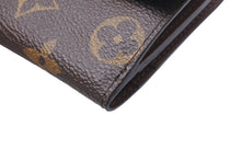 画像をギャラリービューアに読み込む, LOUIS VUITTON ルイヴィトン ラドロー カードケース M61927 モノグラムキャンバス ブラウン ゴールド金具 美品 中古 63479