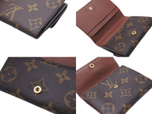 画像をギャラリービューアに読み込む, LOUIS VUITTON ルイヴィトン ラドロー カードケース M61927 モノグラムキャンバス ブラウン ゴールド金具 美品 中古 63479