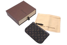 画像をギャラリービューアに読み込む, LOUIS VUITTON ルイヴィトン ポシェット・クレ ポーチ M95230 モノグラムミニラン ブラウン ゴールド金具 美品 中古 63480