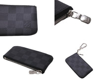 画像をギャラリービューアに読み込む, 新品同様品 LOUIS VUITTON ルイ ヴィトン コインケース ポシェット クレ N60155 モノグラムグラフィット 中古 63482