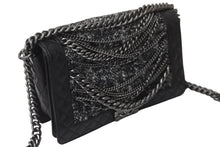 Load image into Gallery viewer, CHANEL シャネル ボーイシャネル ショルダーバッグ ワンショルダー A67920 18番台 ブラック シルバー金具 美品 中古 63484