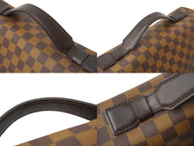 画像をギャラリービューアに読み込む, 極美品 LOUIS VUITTON ルイ ヴィトン ダミエ ブロードウェイ ショルダーバッグ N42270 ブラウン ゴールド金具 中古 63488