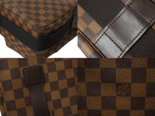 画像をギャラリービューアに読み込む, 極美品 LOUIS VUITTON ルイ ヴィトン ダミエ ブロードウェイ ショルダーバッグ N42270 ブラウン ゴールド金具 中古 63488