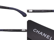 画像をギャラリービューアに読み込む, 極美品 CHANEL シャネル サングラス ココマーク デニム キャットアイ サイズ54◻︎19 140 ブルー 5342-A c.1552/S2 中古 63502