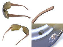 画像をギャラリービューアに読み込む, 極美品 CHANEL シャネル サングラス ココマーク サイズ120 キルティング ベージュ ブラウン 4157-Q c.371/73 中古 63503