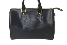 Load image into Gallery viewer, LOUIS VUITTON ルイヴィトン スピーディ25 エピ ハンドバッグ M59032 ブラック ゴールド金具 美品 中古 63505
