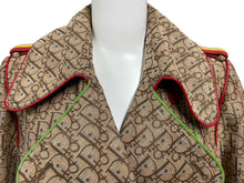 画像をギャラリービューアに読み込む, 極美品 Christian Dior クリスチャンディオール ラスタ トレンチコート ベージュ ガリアーノ期 4A12088051 サイズ36 中古 63508