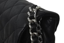 Load image into Gallery viewer, CHANEL シャネル チェーンアラウンドショルダーバッグ 18番台 ラムスキン ブラック シルバー金具 美品 中古 63518