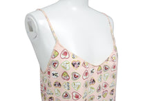 画像をギャラリービューアに読み込む, 極美品 CHANEL シャネル キャミソール バレンタイン キャミソール P28222V18271 2006p ハート アイボリー 中古 63524