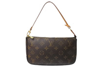 Load image into Gallery viewer, LOUIS VUITTON ルイヴィトン ポシェット・アクセソワール アクセサリーポーチ M51980 モノグラム ブラウン 美品 中古 63527