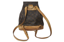 Load image into Gallery viewer, LOUIS VUITTON ルイヴィトン モノグラム モンスリMM バックパック M51136 ブラウン リュック ロゴ 鞄 良品 中古 63529