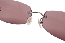 画像をギャラリービューアに読み込む, 極美品 CHANEL シャネル リムレスサングラス 4002 c.116/75 ココマーク ブラウン サイズ57▫︎19 130 中古 63532