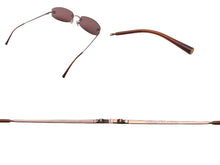 画像をギャラリービューアに読み込む, 極美品 CHANEL シャネル リムレスサングラス 4002 c.116/75 ココマーク ブラウン サイズ57▫︎19 130 中古 63532