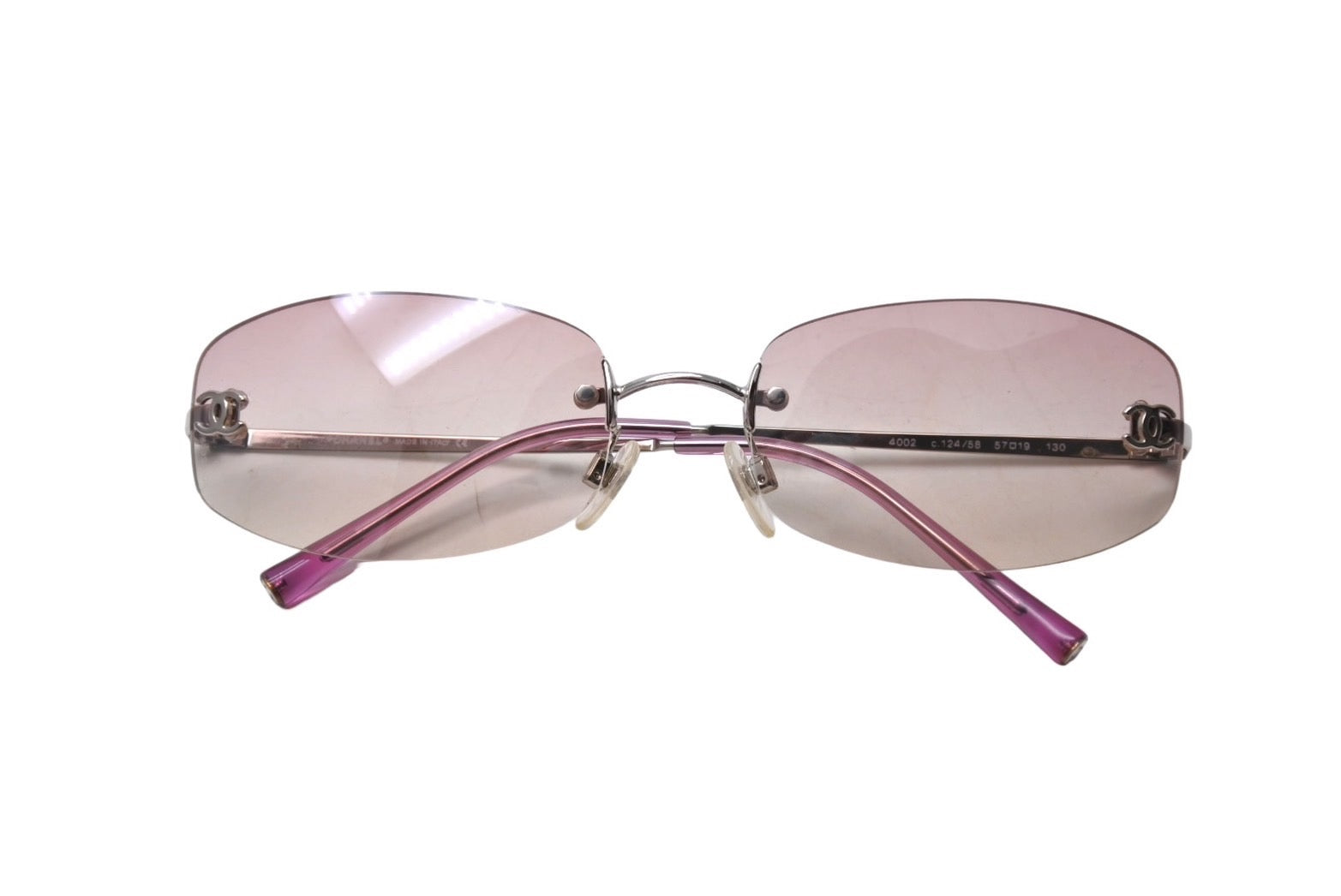 CHANEL シャネル リムレス サングラス ココマーク 4002 グリーン 極美品 CHANEL シャネル ココマーク リムレス サングラス 4002 - メルカリ