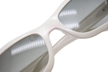 画像をギャラリービューアに読み込む, CHANEL シャネル サングラス ココマーク サイズ57◻︎17 130 ホワイト プラスチック 6024 c.935/11 良品 中古 63539