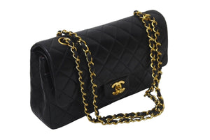 CHANEL シャネル チェーンショルダーバッグ Wフラップ マトラッセ25 ...