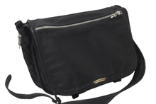 Load image into Gallery viewer, CHROME HEARTS クロムハーツ ショルダーバッグ メッセンジャー ソフト レザー シルバー925 ブラック 美品 中古 63549