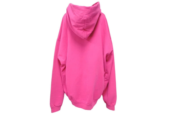 New and unused Sp5der Spider Legacy Parka Hoodie Young Thug Size XXL Pink Foam Print Rhinestone Used 63556