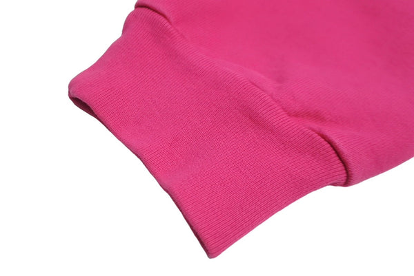New and unused Sp5der Spider Legacy Parka Hoodie Young Thug Size XXL Pink Foam Print Rhinestone Used 63556