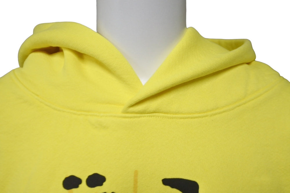 Sp5der Spider Hoodie Hoodie Young Thug Pullover Web Size XL Yellow Foam Print Good Condition Used 63557