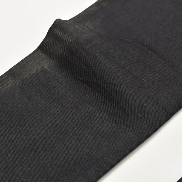 極美品 DIOR HOMME ディオールオム ゴールドダスト 爪痕ワックスコーティングデニム エディ期 2007SS 29 サイズ ブラックオイル ゴールドグリッター 中古 4a006356