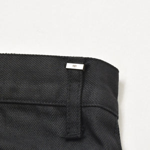 極美品 DIOR HOMME ディオールオム ゴールドダスト 爪痕ワックスコーティングデニム エディ期 2007SS 29 サイズ ブラックオイル ゴールドグリッター 中古 4a006356