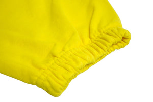 New and unused Sp5der Spider Sweatpants Size S Yellow White Foam Print Brand Logo Young Thug Used 63561