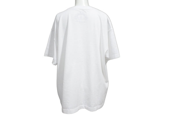 新品未使用 Sp5der スパイダー Souvenir スーベニア 半袖Ｔシャツ 24SS サイズS 発泡プリント コットン ホワイト 中古 63567