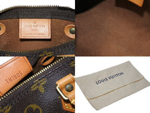 Load image into Gallery viewer, LOUIS VUITTON ルイヴィトン ミニスピーディ ハンドバッグ モノグラム M41534 PVC ブラウン ゴールド金具 美品 中古 4c063577