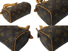 Load image into Gallery viewer, LOUIS VUITTON ルイヴィトン ミニスピーディ ハンドバッグ モノグラム M41534 PVC ブラウン ゴールド金具 美品 中古 4c063577