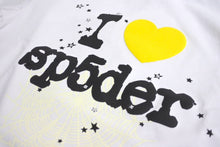 画像をギャラリービューアに読み込む, 新品未使用 Sp5der スパイダー Souvenir スーベニア 半袖Ｔシャツ 24SS サイズXS 発泡プリント コットン ホワイト 中古 63580
