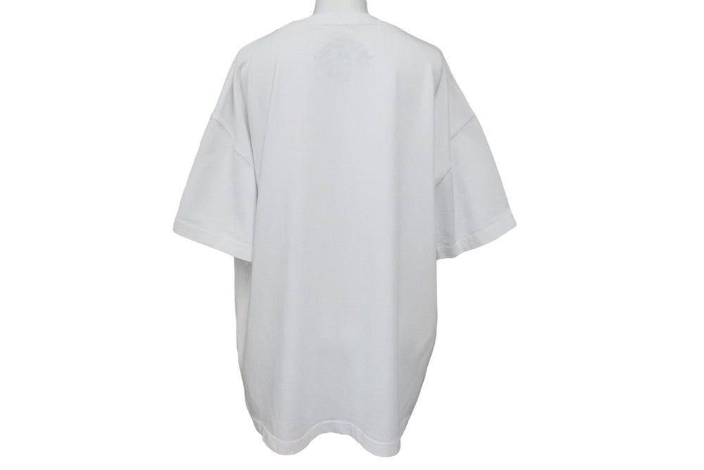 新品同様 Sp5der スパイダー Souvenir スーベニア 半袖Ｔシャツ 24SS サイズM 発泡プリント コットン ホワイト 中古 63583