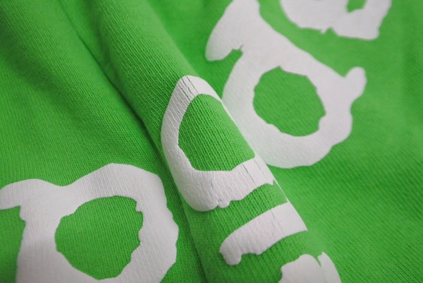 Sp5der Spider Sweatpants Size S Green White Foam Print Brand Logo Young Thug Good Used 63586