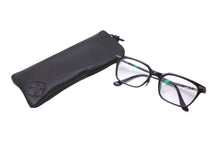 画像をギャラリービューアに読み込む, CHROME HEARTS クロムハーツ SPUR EM メガネ サイズ54□19-152 ブラック シルバー金具 美品 中古 63595