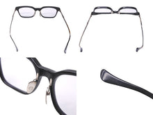 画像をギャラリービューアに読み込む, CHROME HEARTS クロムハーツ SPUR EM メガネ サイズ54□19-152 ブラック シルバー金具 美品 中古 63595