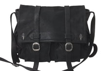 Load image into Gallery viewer, CHROME HEARTS クロムハーツ メッセンジャーバッグ ソフトショルダーバッグ ダガー ブラック 良品 中古 63596