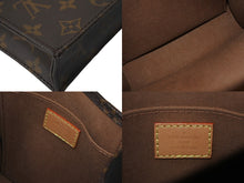 画像をギャラリービューアに読み込む, LOUIS VUITTON ルイヴィトン ハンドバッグ 2way プティット サックプラ M69442 モノグラム 美品 中古 63597